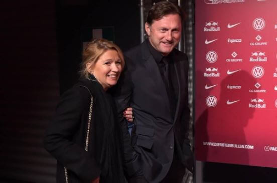 Patrick Hasenhuttl's parents, Ralph Hasenhuttl and Sandra Hasenhuttl.